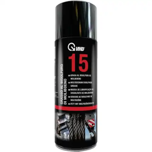 Koop Vandaag VMD 15 grasso al bisolfuro di molibdeno 400 ml lubrificante antigrippante e antibloccante di lunga durata