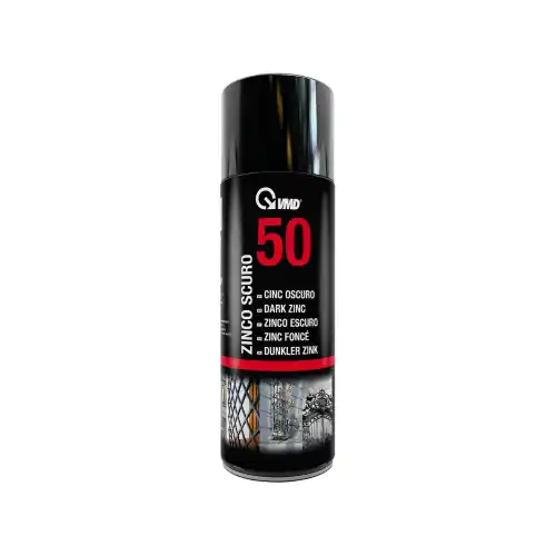 Laatste Versie VMD 50 smalto spay zincante zinco scuro bomboletta 400 ml ottima protezione made in Italy