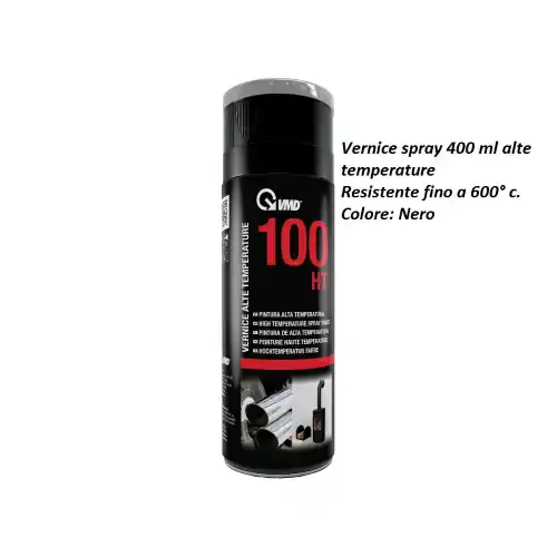 VMD bomboletta 400 ml vernice spray nero alte temperature per camini stufe forni barbecue resistente fino a 600° c. Shop Nu