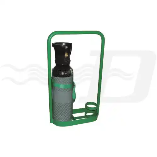 Wigam 413-XB02 bombola di azoto vuota ricaricabile 5 lt con telaio Favoriet