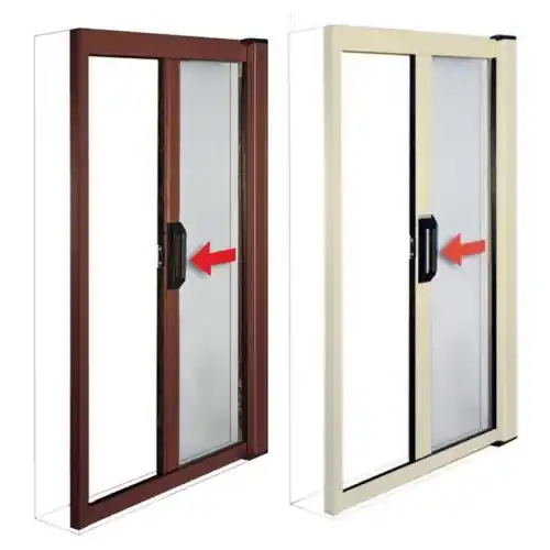 zanzariera in alluminio marrone orizzontale per balconi cm 160x250 h Weekendaanbieding