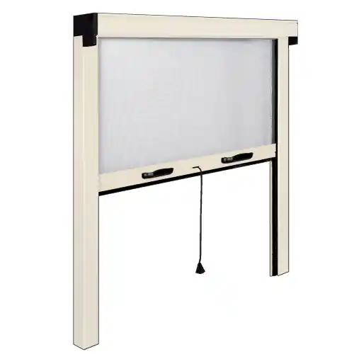 zanzariera IRS-CE alluminio avorio cm 80x170 verticale per finestra finestre Fabrieksprijs