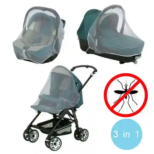 zanzariera per carrozzina ovetto passeggino trasportino cm 130x150 Koop Vandaag