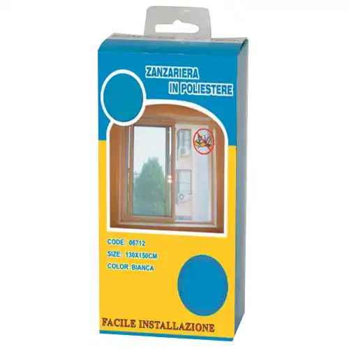 zanzariera per finestra in poliestere cm 130x150 antracite zanzariere moschiera Bestel Nu