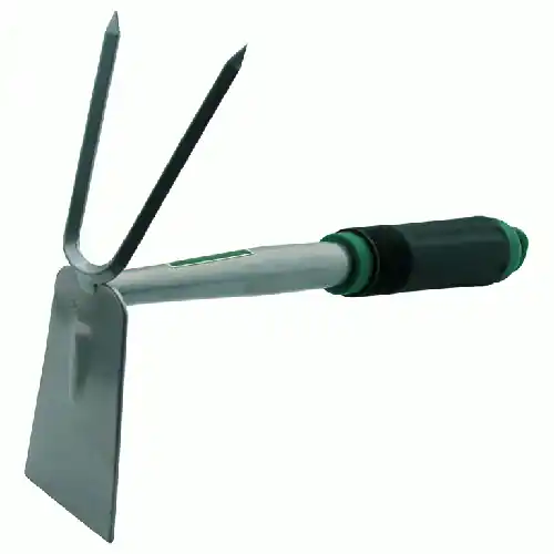 Bestseller zappetta doppiacon bidente manico in pvc zappa con rastrello giardono