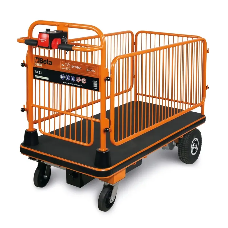 CARRELLI MOTORIZ.ELETTRICI C/SPONDE C48M - Beta C48M Speciale Aanbieding