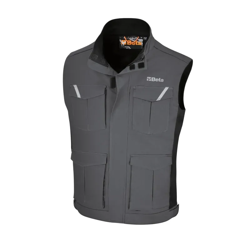 GILET WORK COTTON MEDIUM GREY TG.XL - Beta 7937MG XL Shop Nu