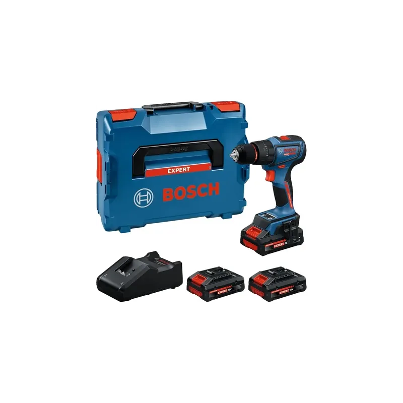 Gereduceerde Prijs Trapano avv.batt bosch expert - exsb18v-90 +batt - c/3 batt.4ah + caricatore