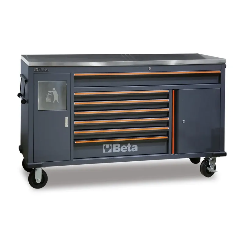 CASSETT.MOBILI WORK STATION 7CASS + MS/X C45PRO 2.0 MWS/X Fabrieksprijs