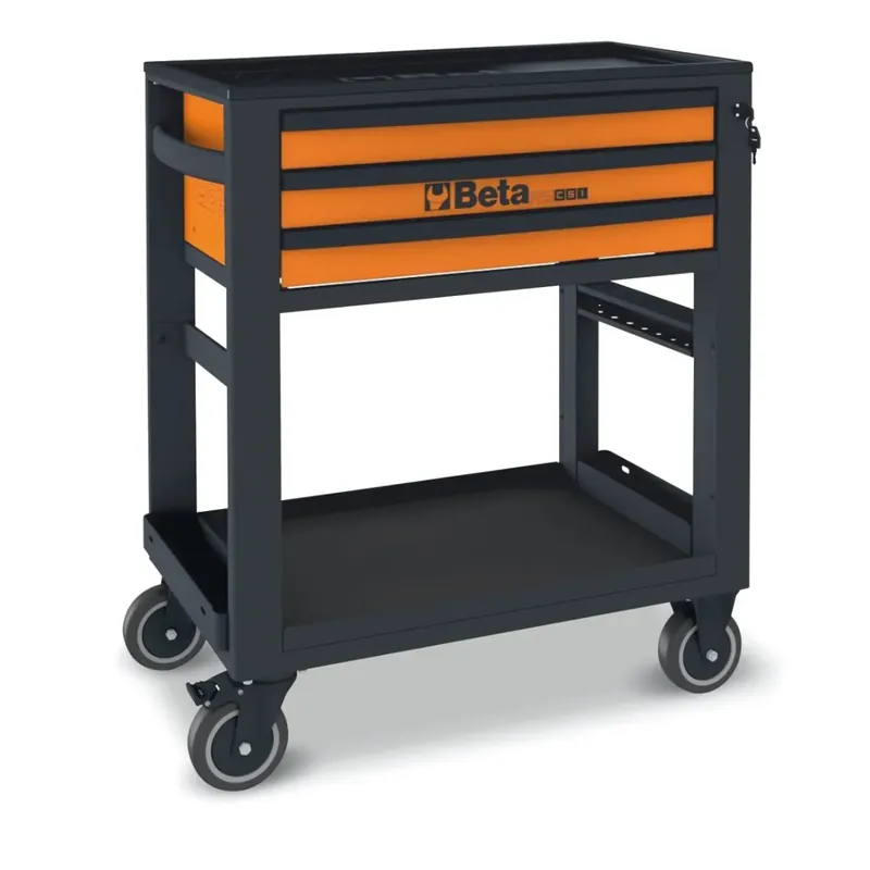 CARR.SERVICE 3 DRAW.FULL ORANGE RSC51-FO RSC51-FO Nieuw