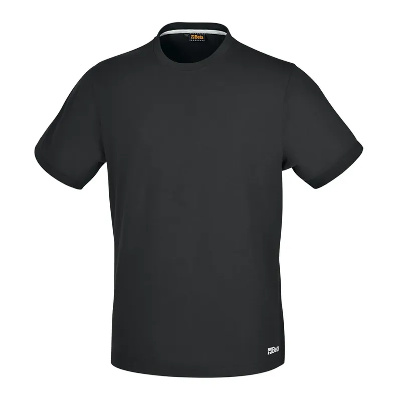 Aanbieding T-SHIRT COTONE JERSEY 150GR BLACK TG.3XL 7553N XXXL