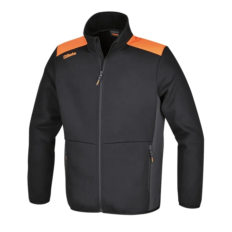 FELPE ZIP LUNGA BLACK-GREY TG. S 7565NG S Betrouwbaar