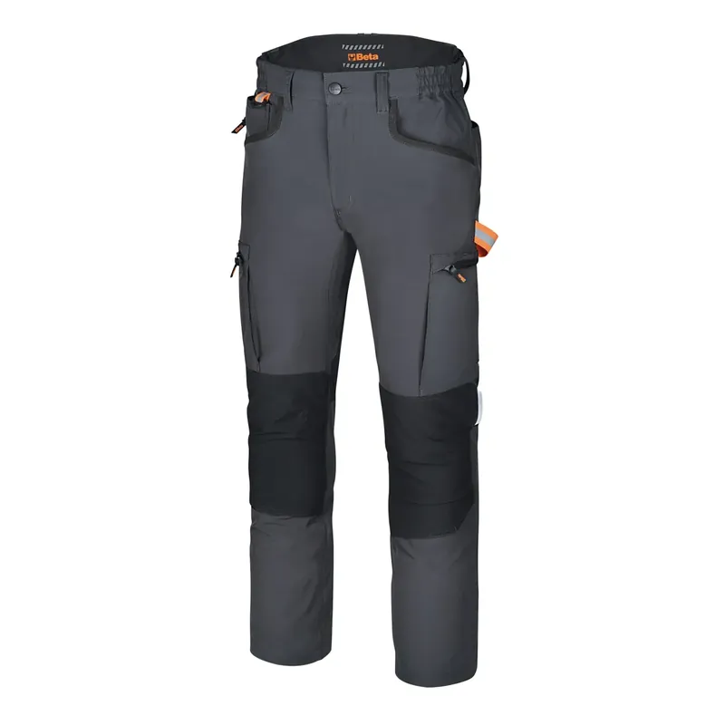 Betaalbaar PANTALONI 4W STR. 140GR BLACK-GREY TG.L 7570NG L