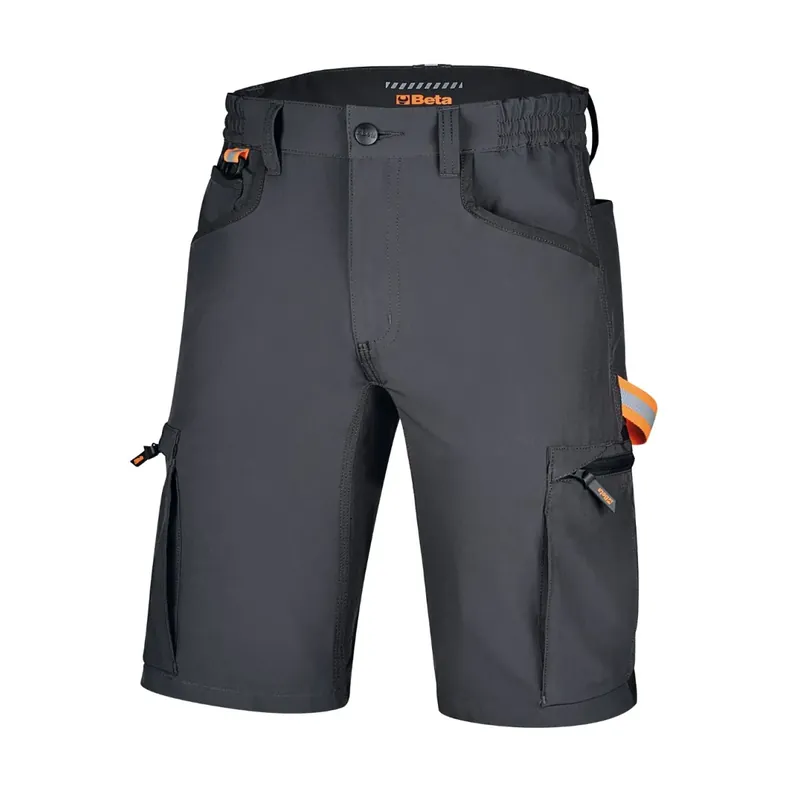 BERMUDA 4W STR.140GR BLACK-GREY TG.3XL 7571NG XXXL Snelle Levering