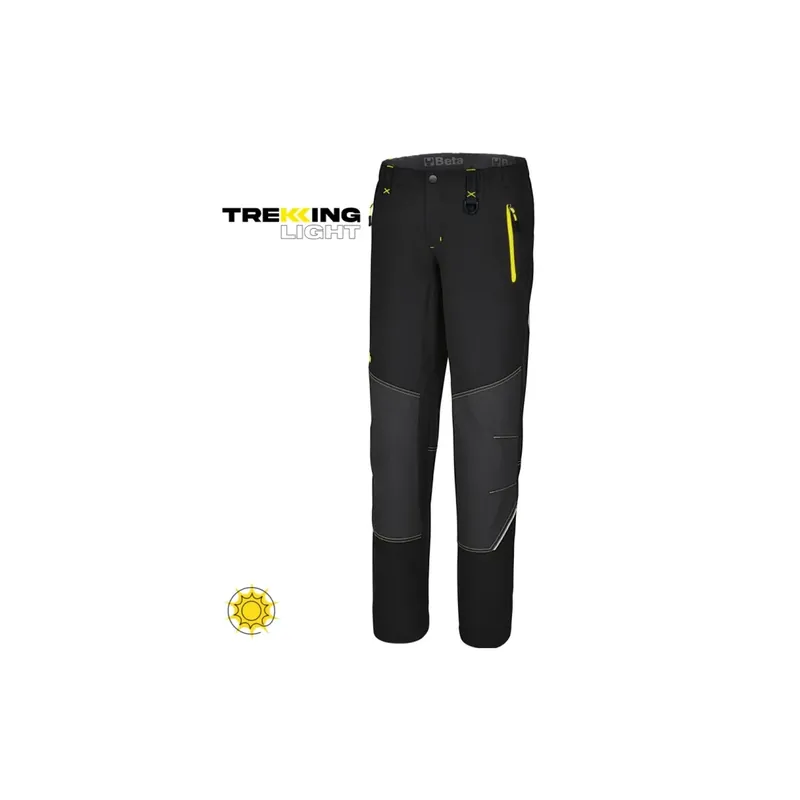 PANTALONI TREK 140 GR STRETCH BLACK TG.M 7610N M Merkproduct