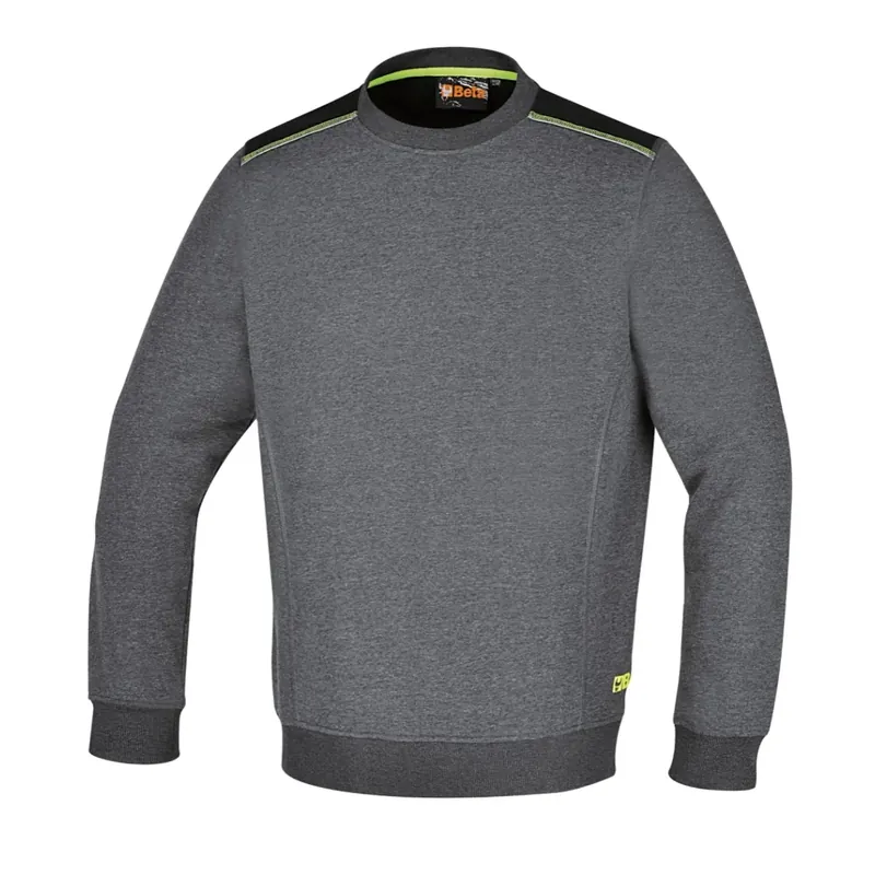 FELPE GIROCOLLO COTONE GREY TG. S 7642G S Superprijs