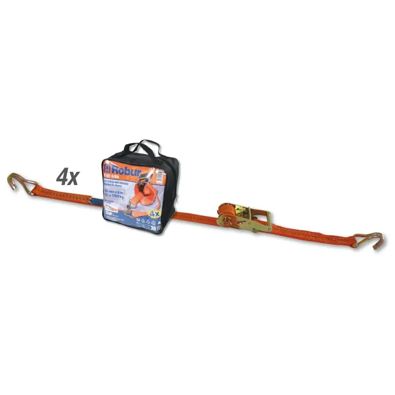 Lage Kosten BORSE SET 4 CRICCHETTI UNCINO 35MM-M6 8181 6/B4