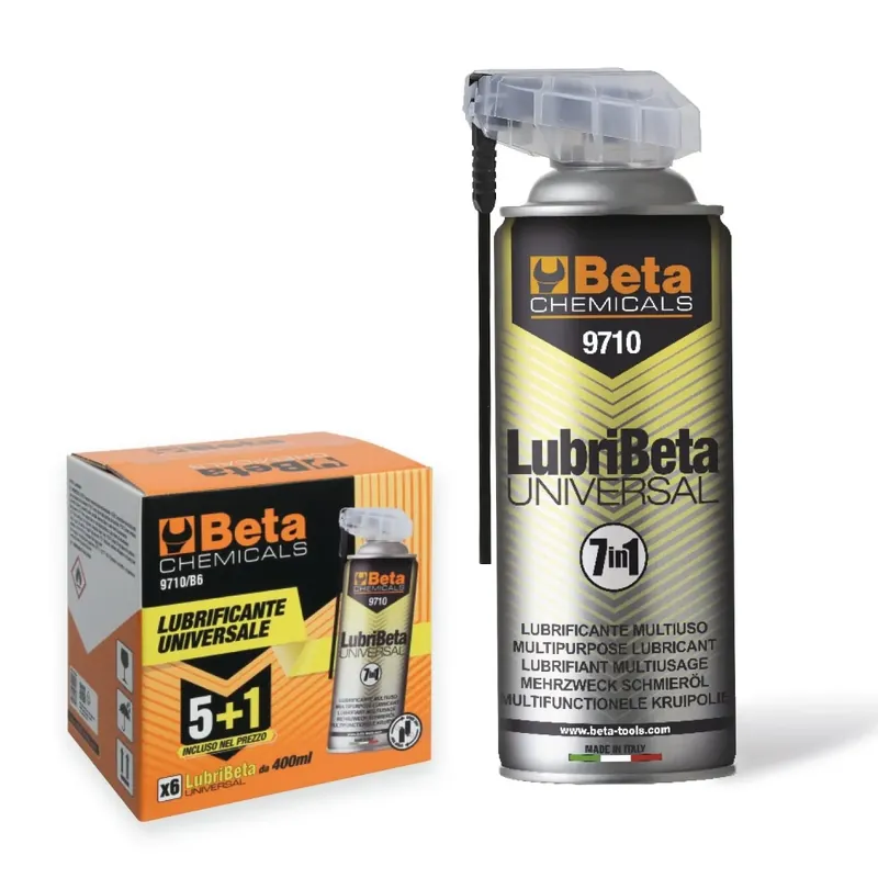 Lage Kosten BOX 6 LUBRIBETA 7 FUNZIONI 400 ML (1) 9710/B6 (1)