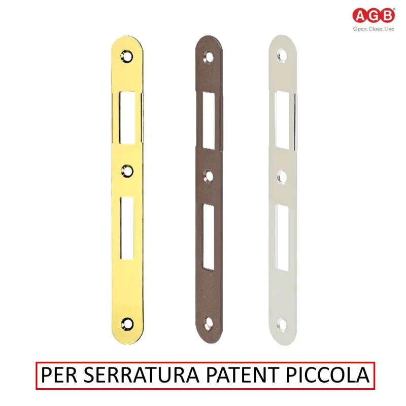 Hete Deal INCONTRO PER SERRATURA AGB PATENT PICCOLA BORDI TONDI