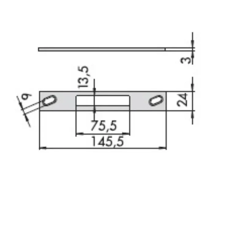 Laatste Kans CONTROPIASTRA CISA 06461-34-0 IN ACCIAIO INOX