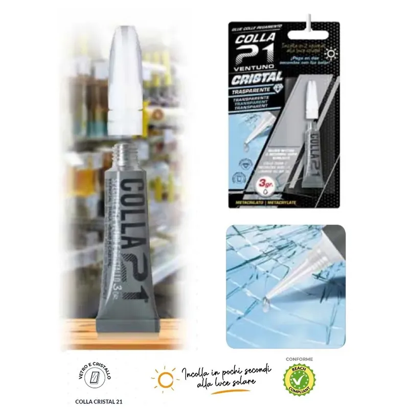 COLLA 21 CRISTAL BLISTER 3 GR. OFFERTA Direct Verzonden