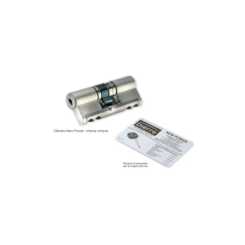 CILINDRO DIERRE NEWPOWER 30+50 CHI/CHI 5CH -PROMO- Merkproduct