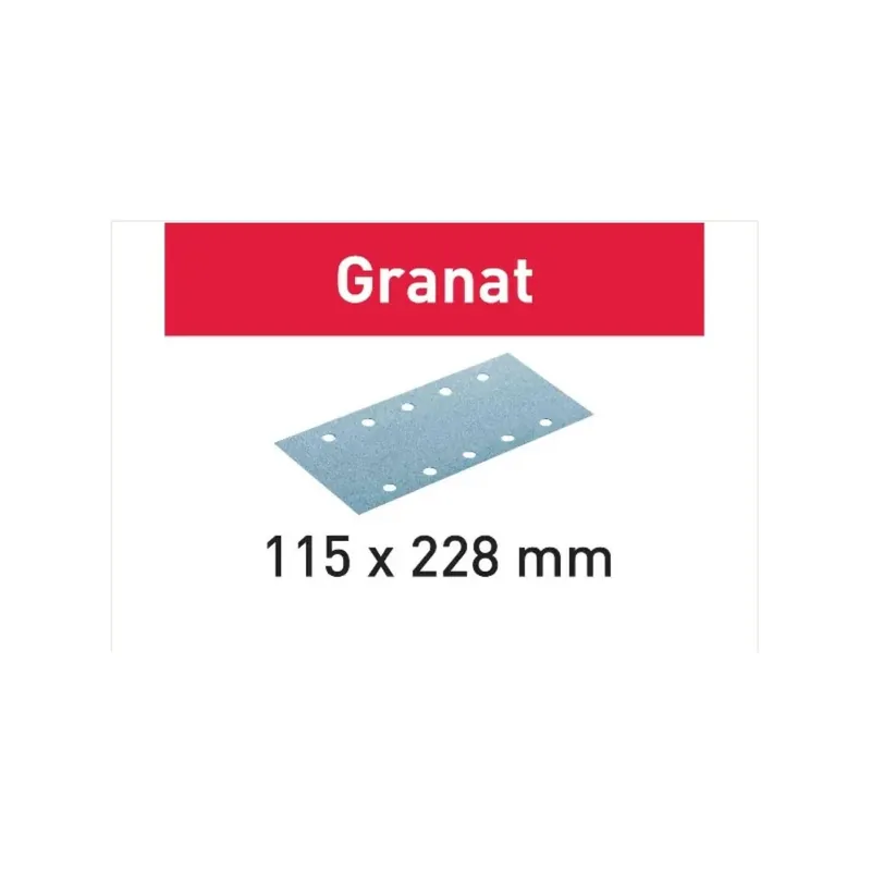 FOGLIO ABRASIVO FESTOOL GRANAT 115X228-P180 Veilige Betaling
