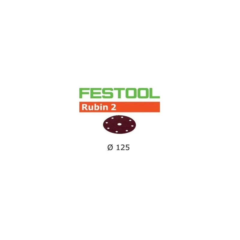 DISCO ABRASIVO FESTOOL RUBIN D.125 mm Superprijs