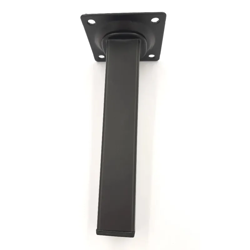 Beperkte Voorraad PIEDINO QUADRO IN METALLO 25X25 mm NERO