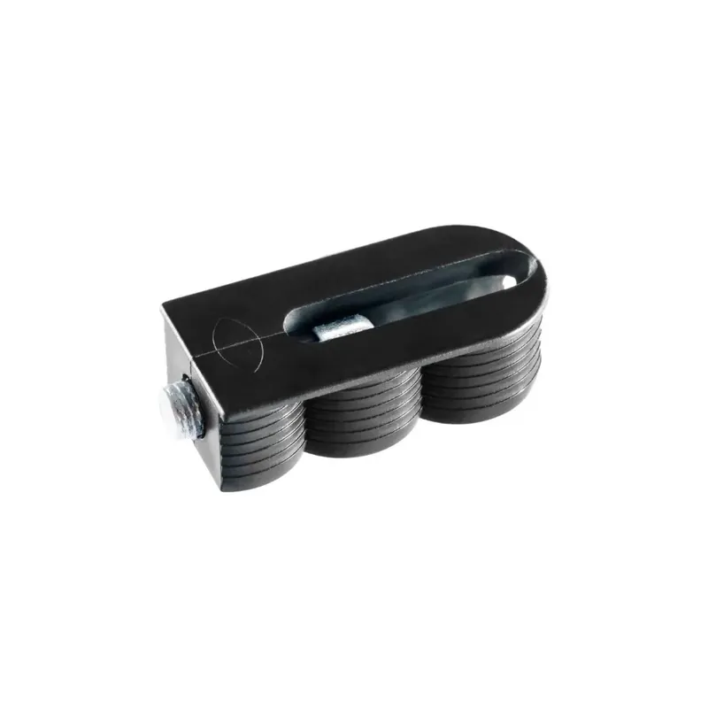 GIUNZIONE LAMELLO mod.CABINEO 12 mm NERA -OFFERTA- Seizoensaanbieding