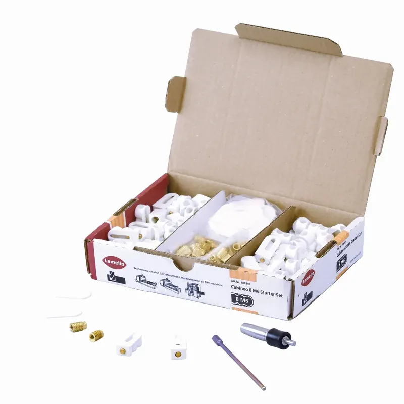 Voordeelprijs CONFEZIONE STARTER-SET LAMELLO CABINEO 8 M6 OFFERTA
