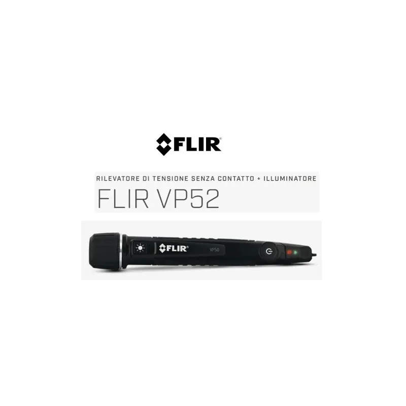 Gereduceerde Prijs RILEVATORE METRICA DI TENSIONE "FLIR VP52" SENZA CONTATTO + ILLUMINATORE