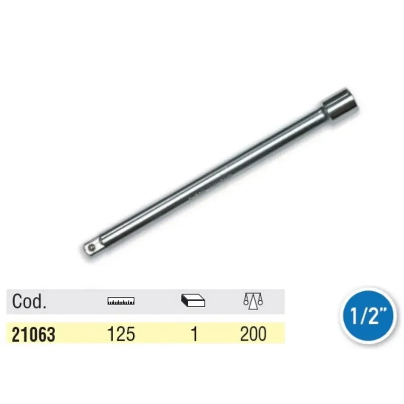 PROLUNGA OMMA MM.125 CON ATTACCO DA 1/2" Favoriet