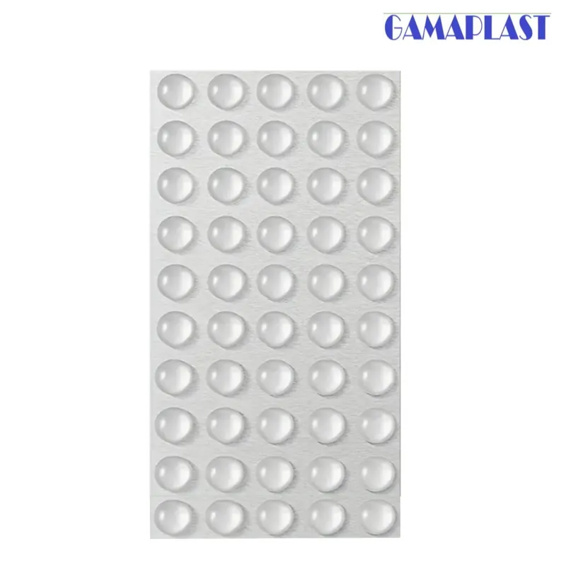 BOTTONCINI PARACOLPO TRASPARENTI DIAM.10 MM SPESSORE 3 MM (50 PEZZI) Meest Verkocht