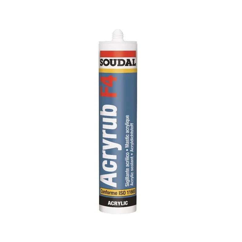 SILICONE SOUDAL ACRILICO BIANCO 300 ml Gecertificeerd