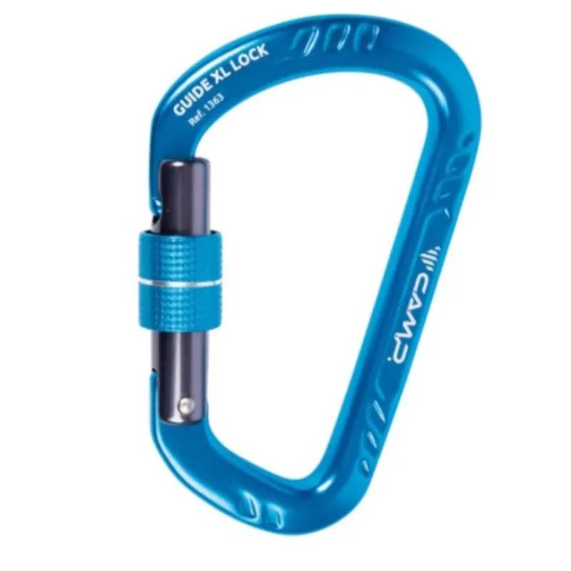 Laatste Kans MOSCHETTONE CAMP GUIDE XL-LOCK ALLUMIN. 136302 BLU