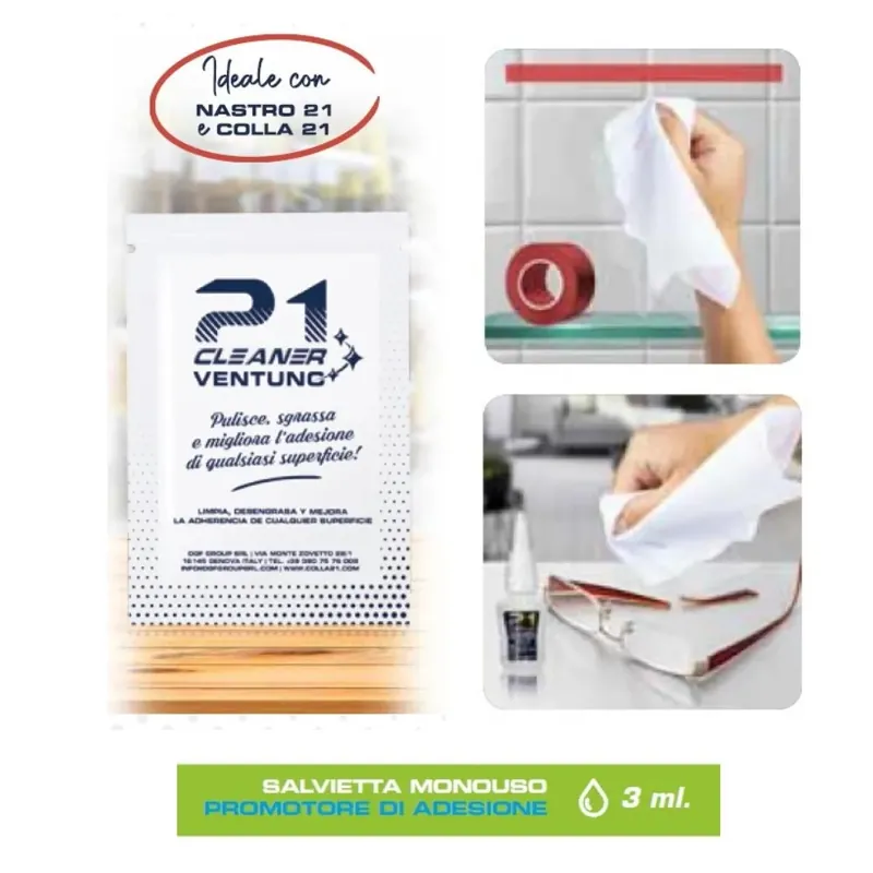 Fabrieksprijs SALVIETTA MONOUSO CLEANER 21 PROMOTORE DI ADESIONE OFFERTA