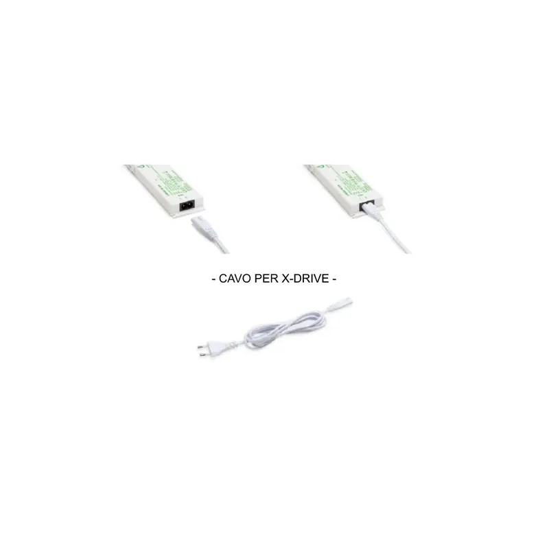 Favoriet CAVO ALIMENTAZIONE DA MT.2,0 CON SPINA PER ALIMENTATORE X-DRIVER - PROMO-