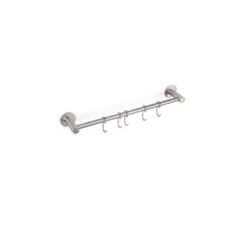 APPENDINO ADESIVO A 5 GANCI IN ACCIAIO INOX EMUCA Koop Online