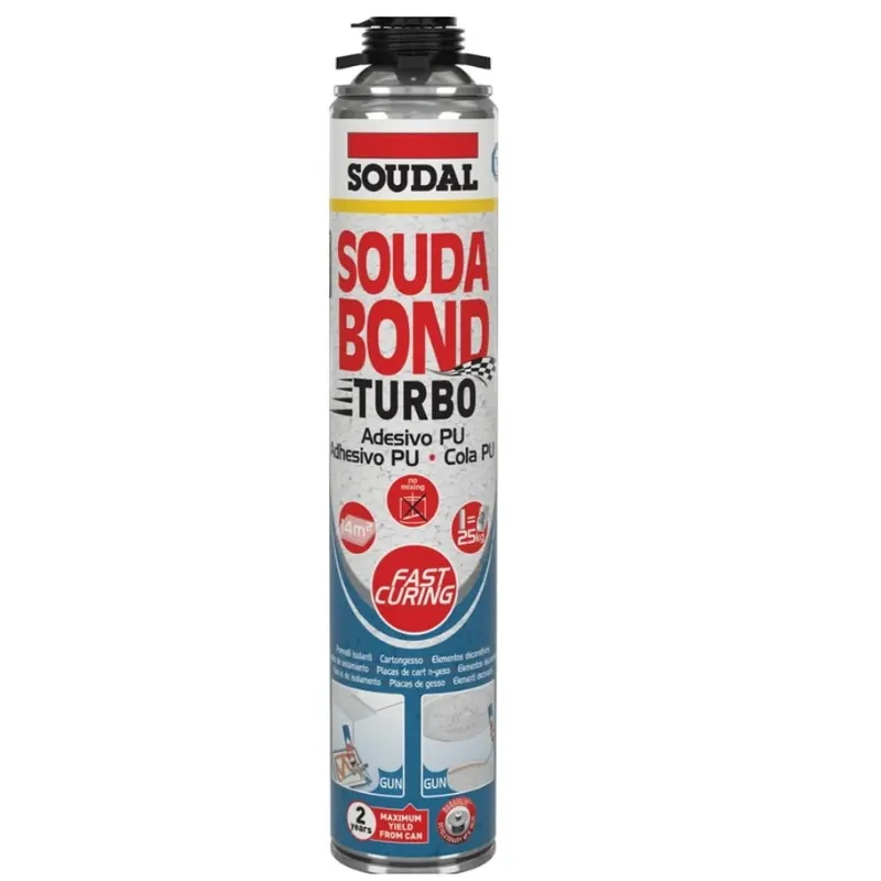 SCHIUMA ADESIVA SOUDABOND TURBO 59 SECONDI Betaalbaar