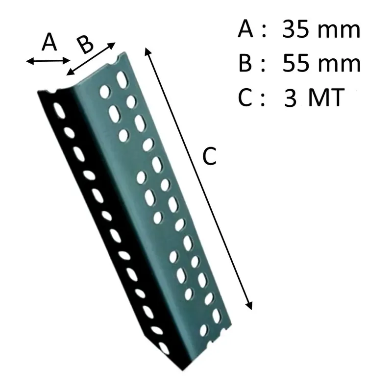 MONTANTE ANGOLARE X SCAFFALATURE 35 X 55 MT 3 Uitverkoop