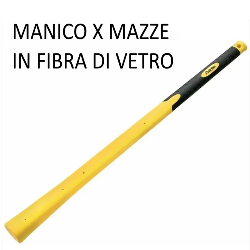 MANICO PER MAZZA IN FIBRA CON IMPUGNATURA IN GOMMA Bestseller