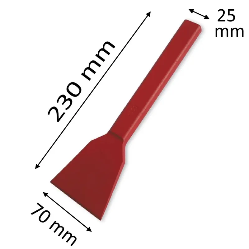 SCALPELLO TAGLIAMATTONI PIATTO LARGO MM.70 Exclusieve Aanbieding