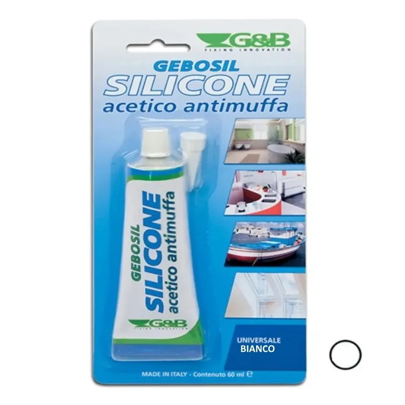 SILICONE BIANCO ANTIMUFFA IN BLISTER OFFERTA Dagaanbieding