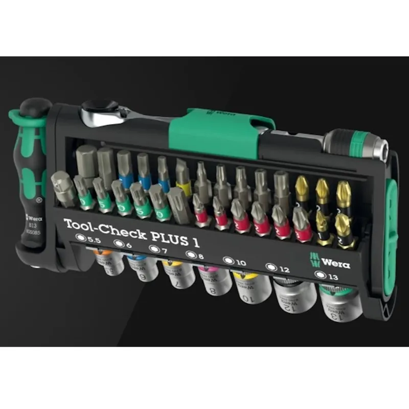 Goedkoop SET INSERTI E BUSSOLE WERA TOOL-CHECK PLUS 1 PROMO