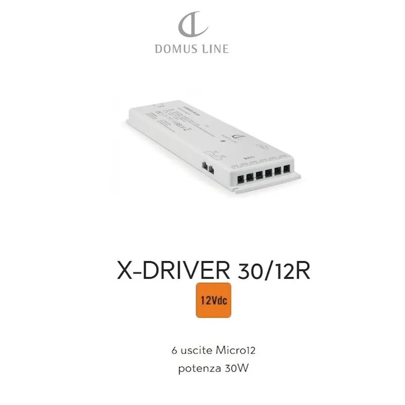 ALIMENTATORE CONVERTITORE DUMUS LINE X-DRIVER 12V 30W PROMO Koop Vandaag