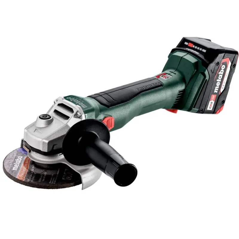 SMERIGLIATRICE METABO W18 L BL 9-125 2X5,2 Ah OFFERTA Direct Verzonden