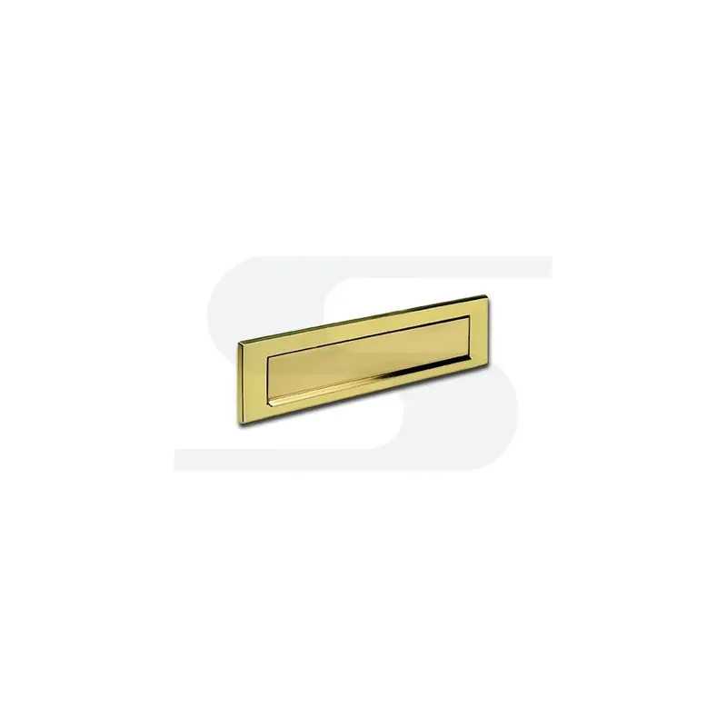 Finale Uitverkoop PLACCA IMBUCALETTERE SILMEC S661 OTTONE LUCIDO MM.330X85 COD.10-661.61