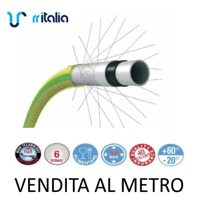 Hete Deal TUBO GIARDINO GIALLO DIAMETRO 15 CM
