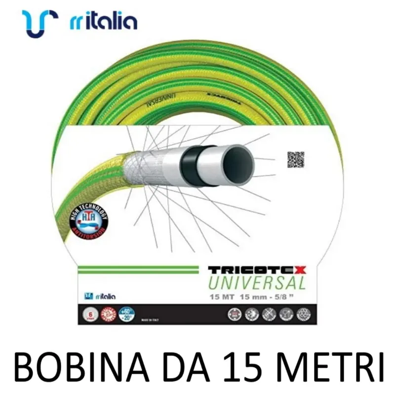 Gratis Retour TUBO GIARDINO GIALLO DIAMETRO 15 CM - BOBINA METRI 15